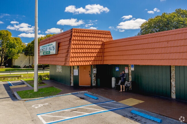 Uncle Al's Bar and Grille is a popular restaurant in the Robbins Park neighborhood.