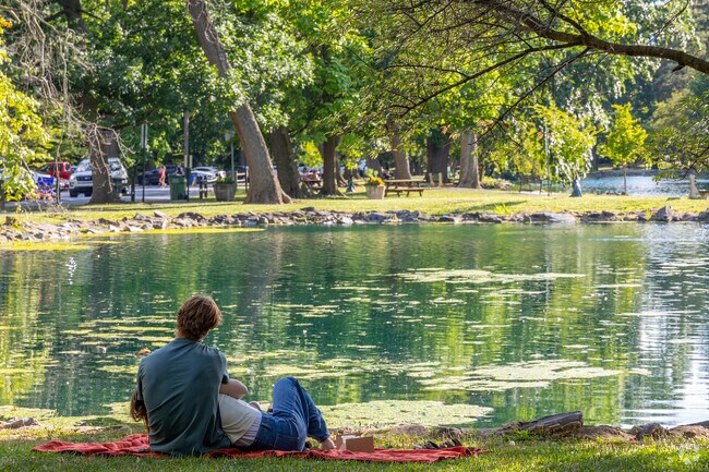 The pond located at Long's Park in Rohrerstown is a popular spot for friends and loved ones.