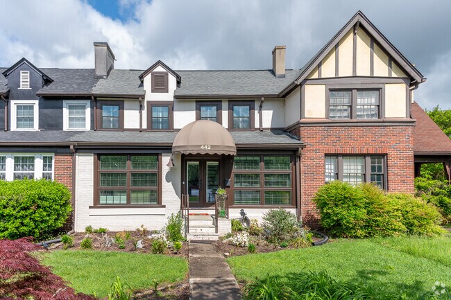 While townhomes are rarely on the market, they can sell in the high $300,000s.