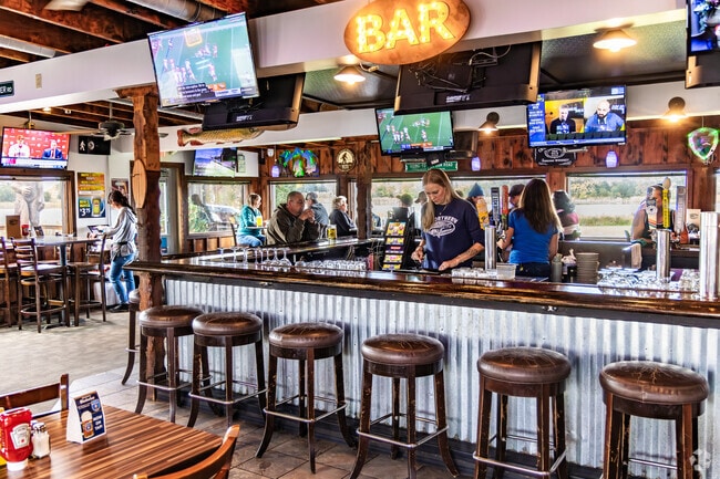 The Northern Lake Tavern & Grill serves warm food to Chisago City locals during the cold winter.