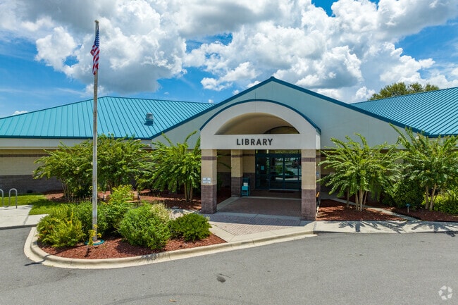 Check out a book or two at the West Melbourne Library located in June Park.