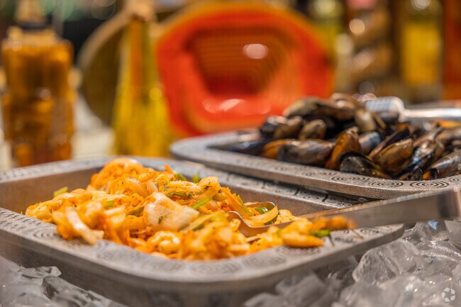 Shrimp ceviche served at ReRico Brazilian Restaurant.