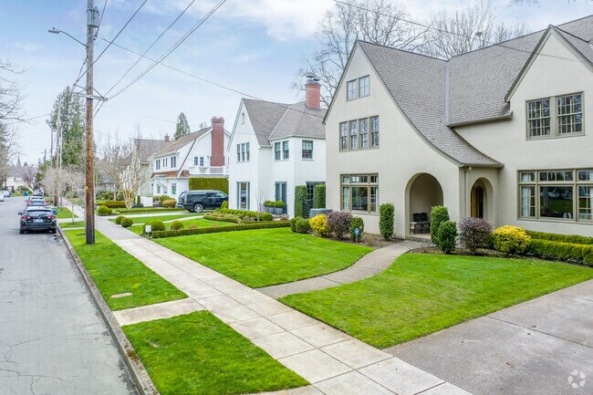 The neighborhood is largely filled with single-family homes, many that date back to the 1920s.