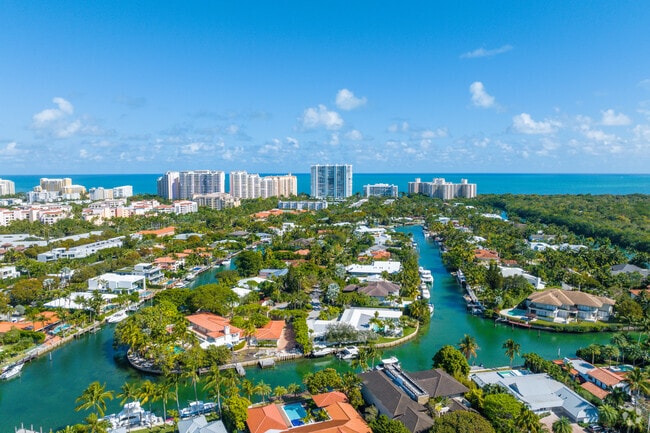 The Village of Key Biscayne is a community made of single family homes and condos.