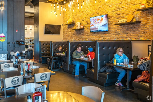 Danny's Pizza and Burger Bar features American classics with a variety of beers on tap.