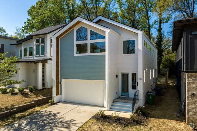 Contemporary homes mix with older styles in Commonwealth Park.