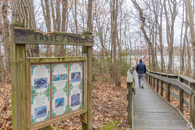Anita C Leight Estuary Center features scenic trails near Riverside.