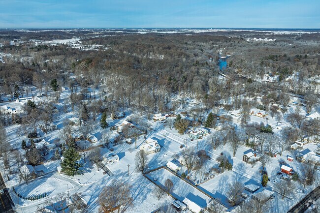 Neighborhoods in Caledonia Township blend rural landscapes with modern housing.