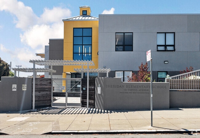Sheridan Elementary School sits right in the middle of Oceanview.