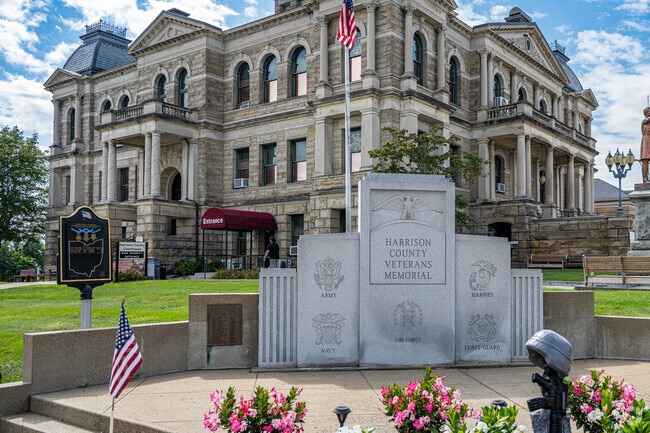 Cadiz honors veterans with a monument in the heart of town.