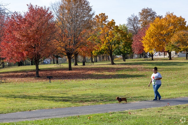 Enjoy a quiet suburban lifestyle in Marquette Highlands.