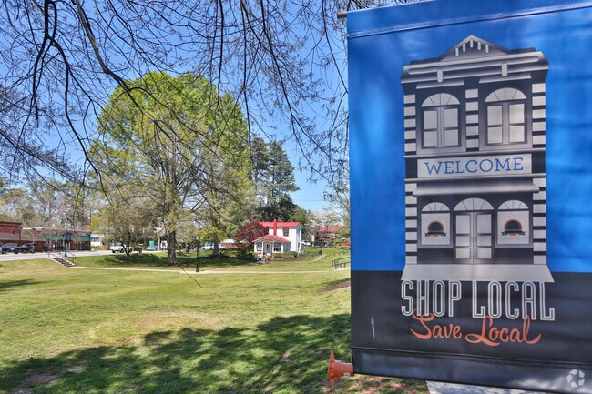 Small businesses and local artists offer their wares in the historic Pendleton neighborhood.