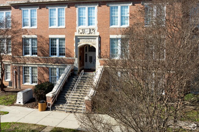 Washington Magnet Elementary School is a historic school and building located at Raleigh,NC.