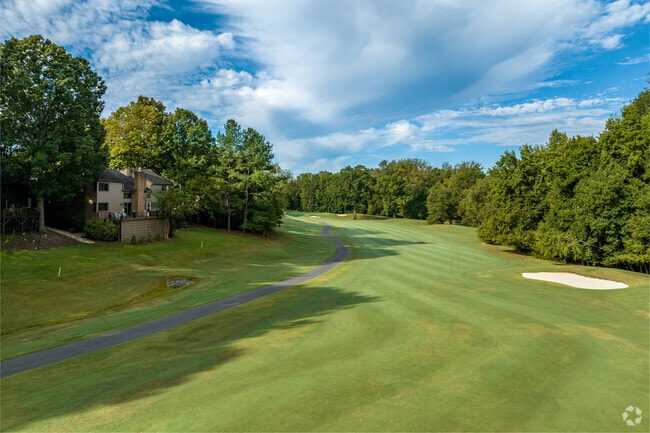 The Raintree Country Club is a meticulously maintained golf course.