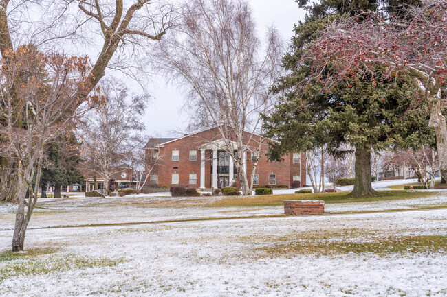 The Upper Columbia Academy is pretty isolated in the neighborhood.