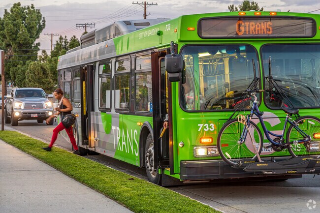 Multiple transit lines connect Harbor City to surrounding neighborhoods and cities.