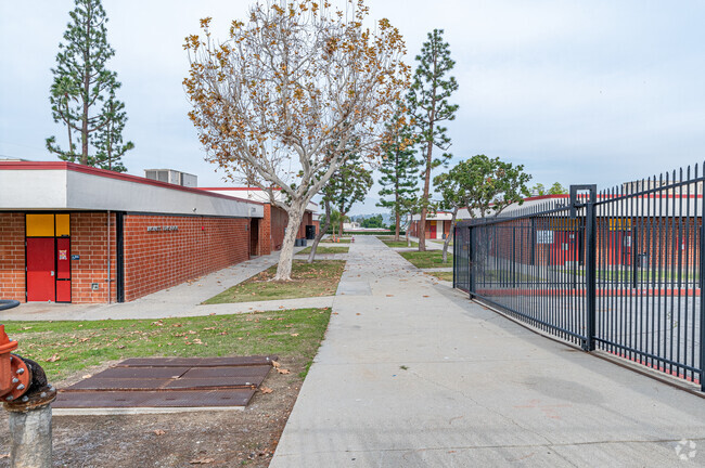 Glen A Wilson High School campus in Hacienda Heights