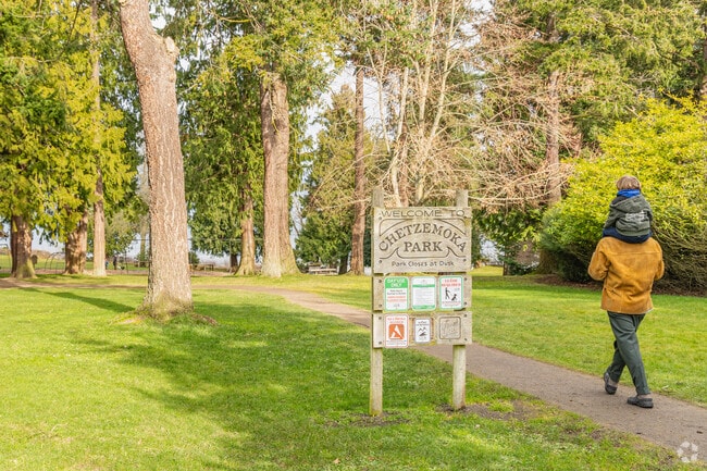 Families like to visit Chetzemoka Park in Port Townsend for its picnic areas and playground.