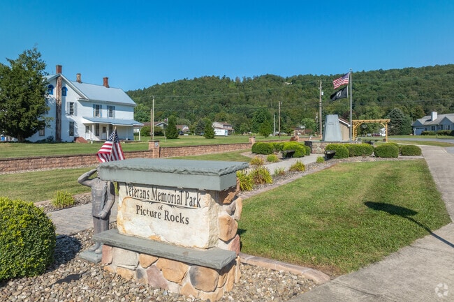 Veterans Memorial Park of Picture Rocks pays tribute to all veterans, past and present.