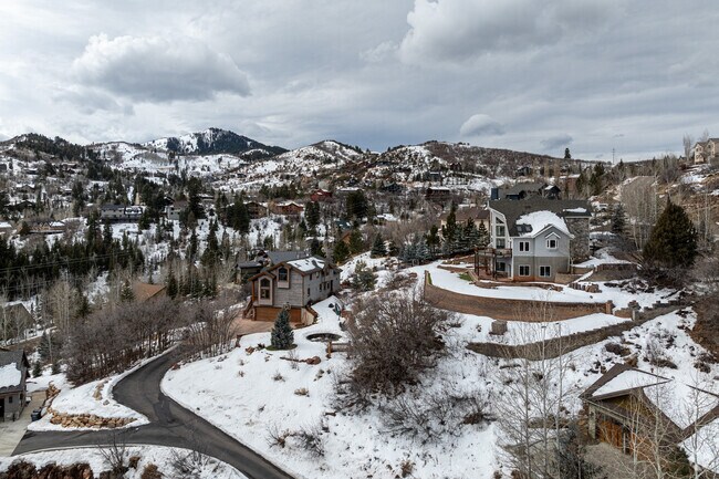 Snowy winters are common in Summit Park.