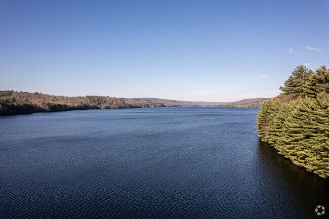 Barkhamsted Reservoir is the primary water source for the Hartford area.