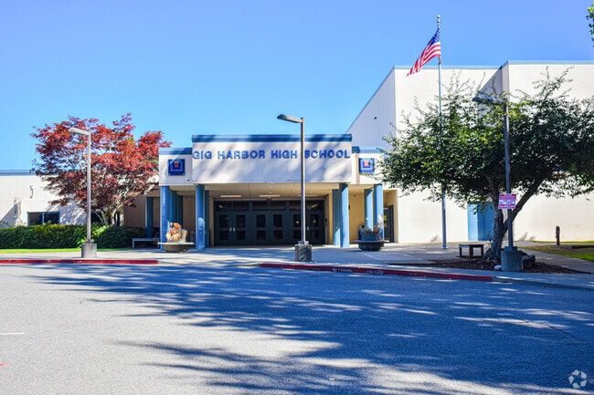 Gig Harbor High School anchors the Gig Harbor community in Washington.