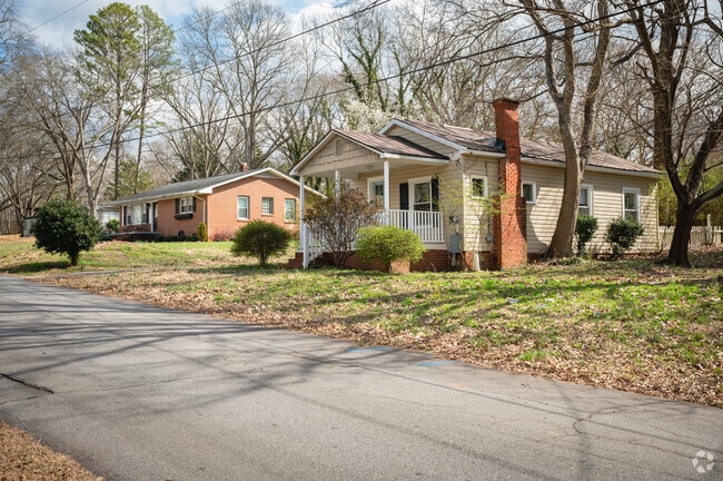 Row of homes in Central.
