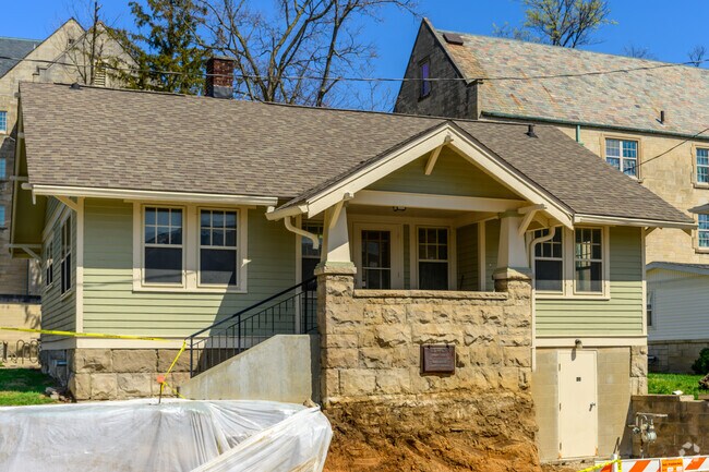 A cozy Craftsman in the Old Northeast neighborhood undergoes updating near IU's campus.