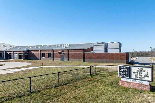 Oak Grove Middle School is part of Forsyth County School System.