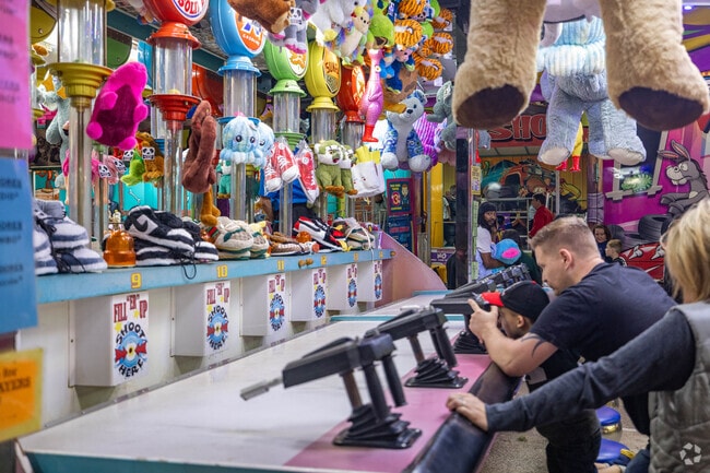 Play your favorite carnival games at the West Side Nut Club Festival.