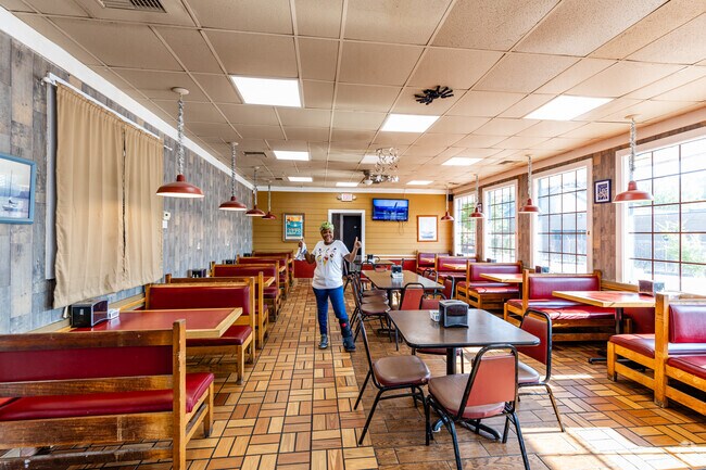 Sam's Southern Eatery in Cloverdale Watson is known for its jumbo shrimp.