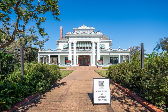 The McFadden-Ward House stands tall at over 105 years of age in Beaumont.
