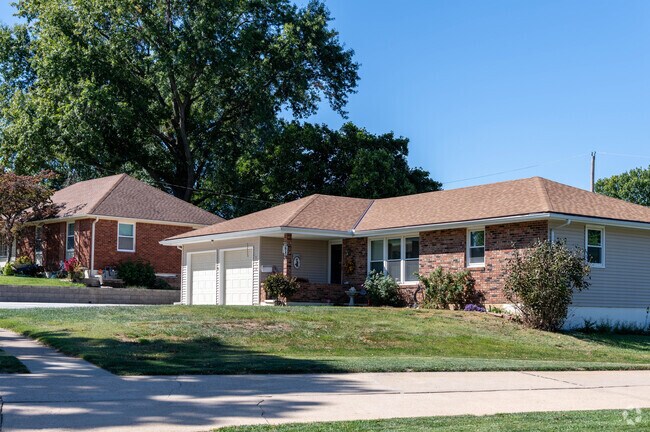 Spacious homes with modern amenities line Randall streets.