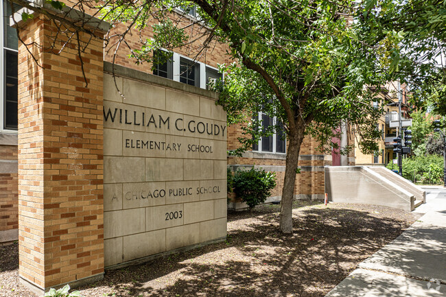 Welcome to Goudy Elementary in Uptown.