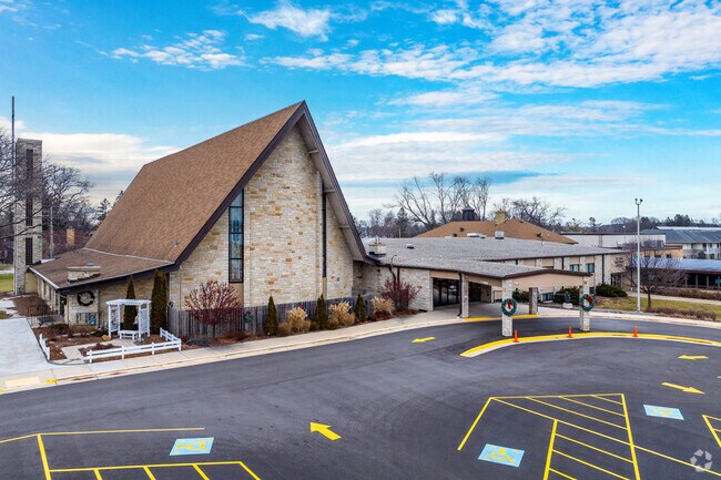 The church and St Paul Lutheran School in Grafton.