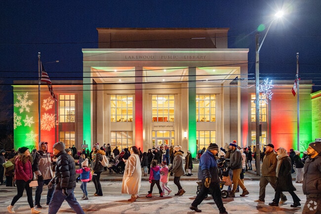 Downtown Lakewood hosts community events throughout the year.