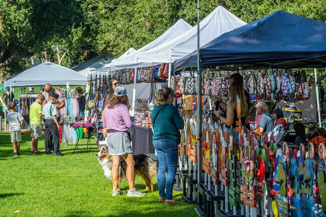 The Placentia Heritage Festival has many vendors and draws large crowds.
