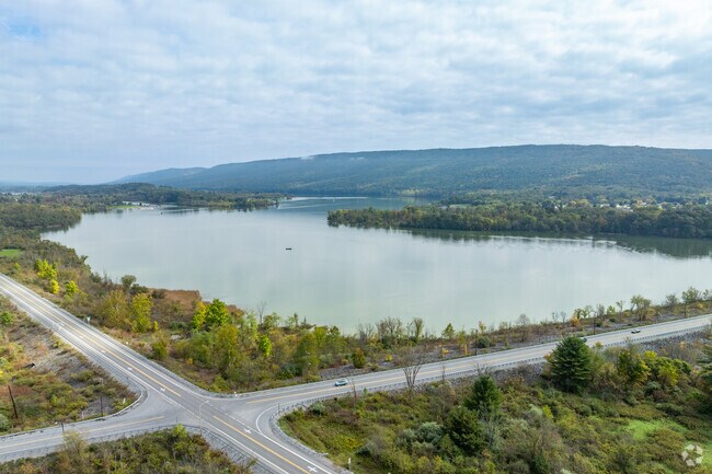 The Foster Joseph Sayers Reservoir is the center of activity in Bald Eagle State Park in Howard.