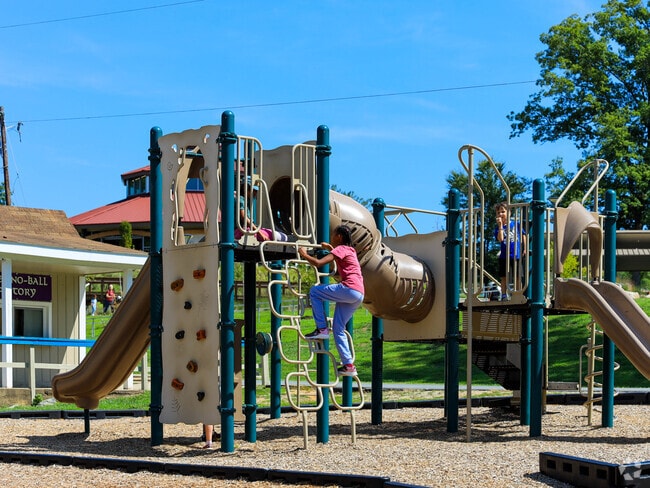 Children have many playground options at Country Park in Greensboro.