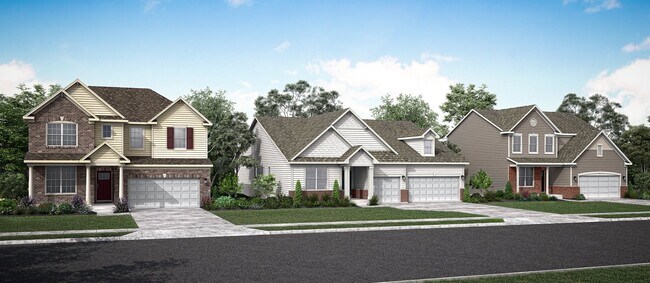 Aylesworth Farms - Medallion Series streetscape