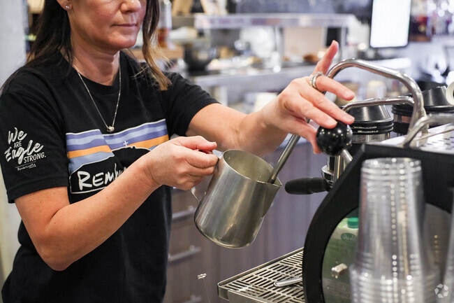 Rembrandts in downtown Eagle is the local coffee shop bistro hot spot.