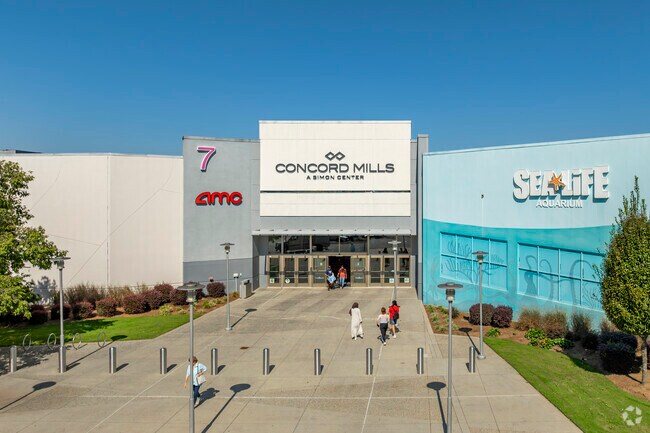 Concord Mills is one of the largest malls in the country and calls the city of Concord home.
