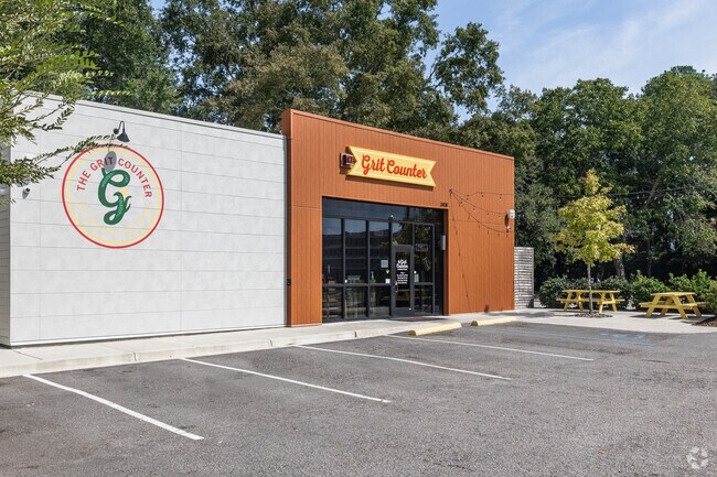 The Grit Counter in North Charleston is a great restaurant for food.