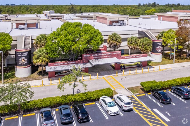 Robert Morgan Educational Center provides students with classical in South Miami Heights.