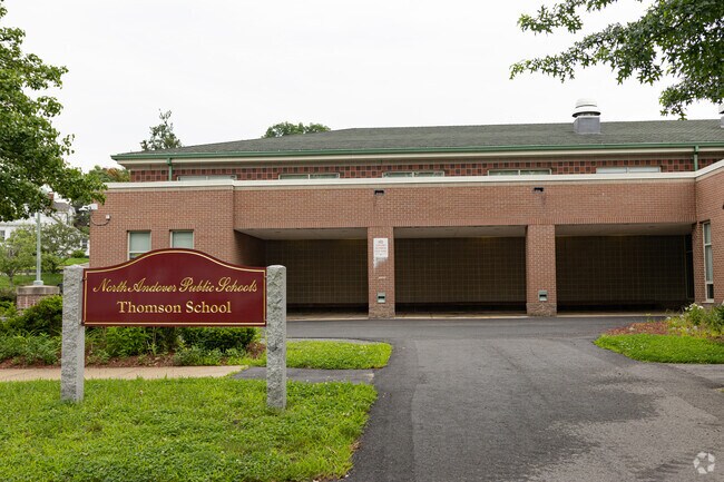 Thomson Elementary School is located in the North Andover, MA, neighborhood.