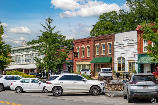 The downtown of Adairsville, GA is on the National Register of Historic Places.