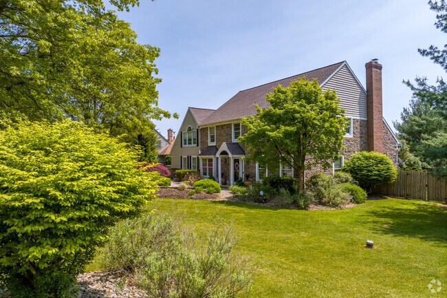 Old stone colonial homes in Williams Township have additions that modernize their architecture.