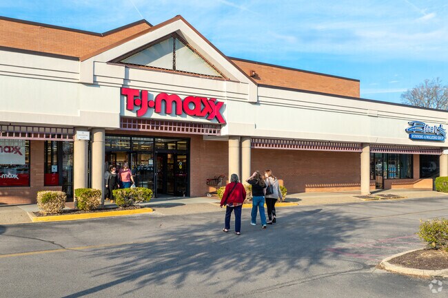 Folks across South Charleston, WV, shop at the big-box stores, such as TJ Maxx.