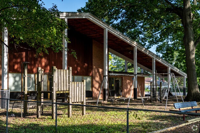 Kids will enjoy playing on the vintage playground at recess at Concordia Lutheran South.