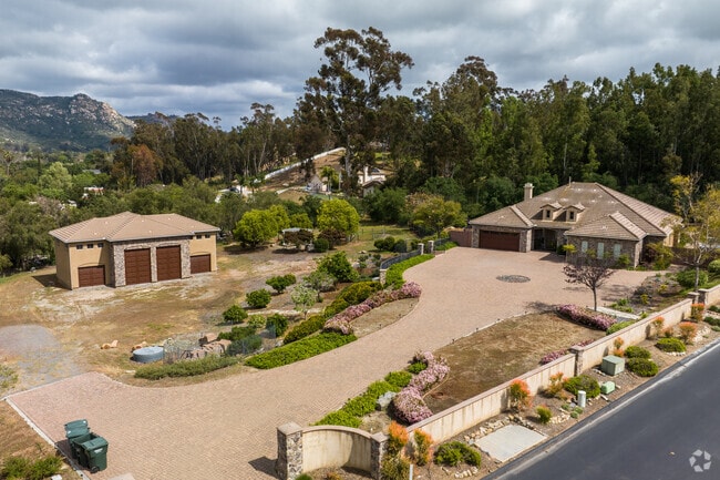 Seperate Garage for Toys of Montreux Private Community in Jesmond Dene Escondido.